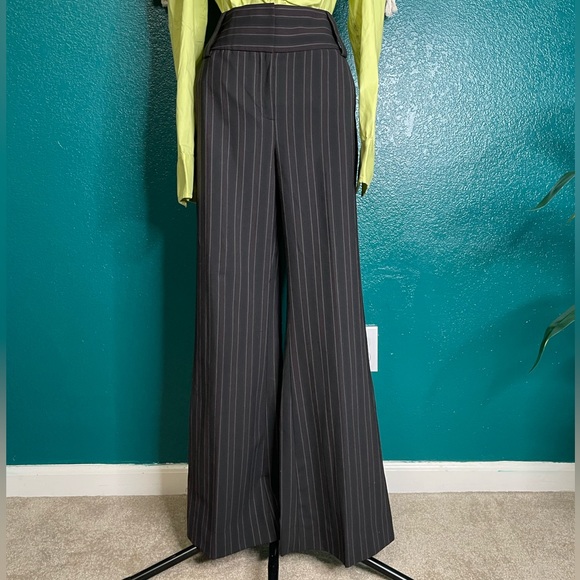 Y2K high rise express designestudio flare trousers size 0 - Picture 3 of 14